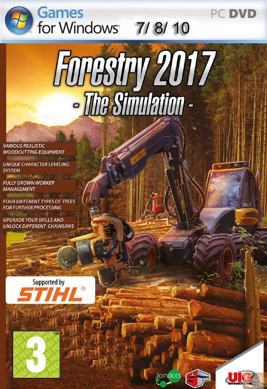 Forestry 2017 - The Simulation (2016) PC Full İndir